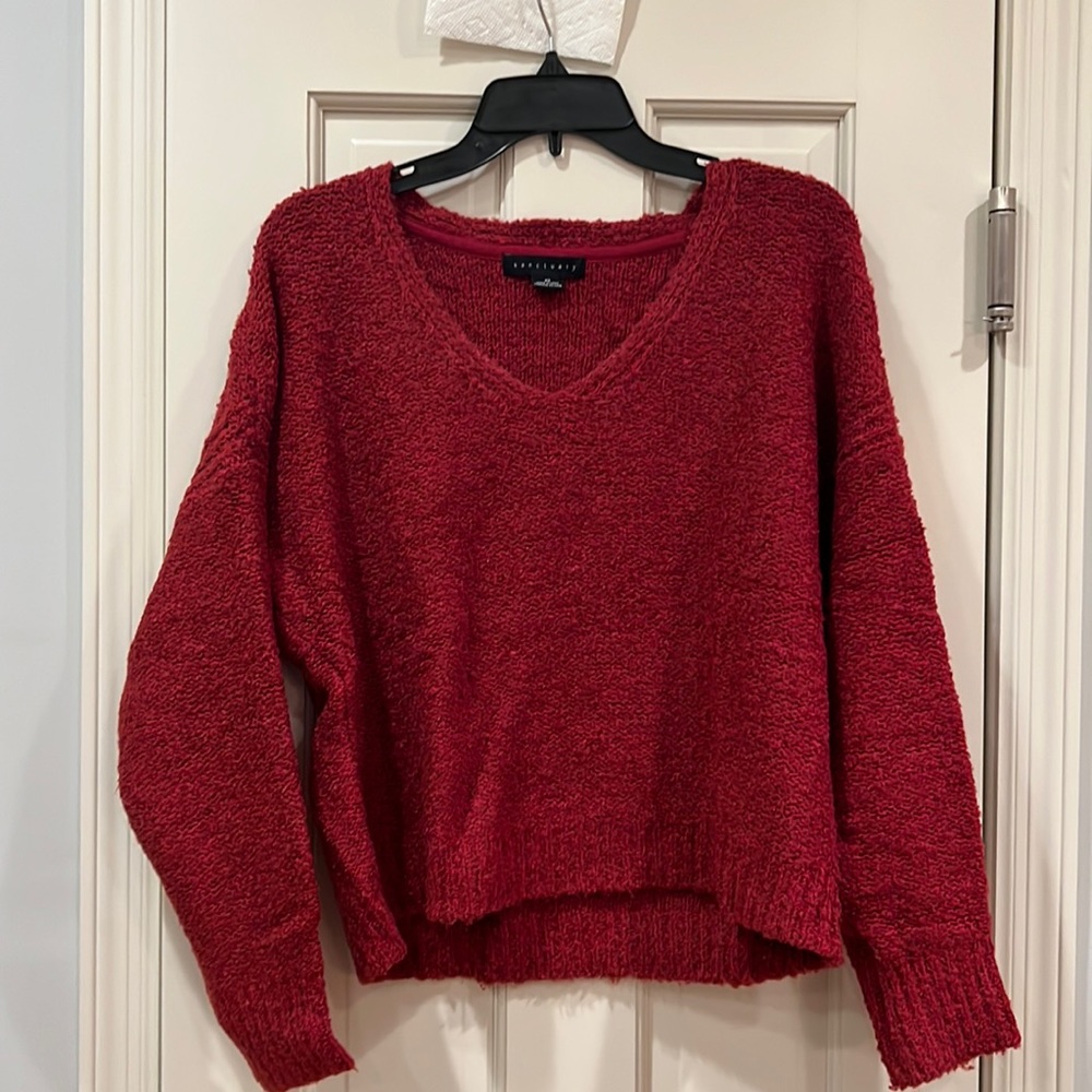 Red sweater